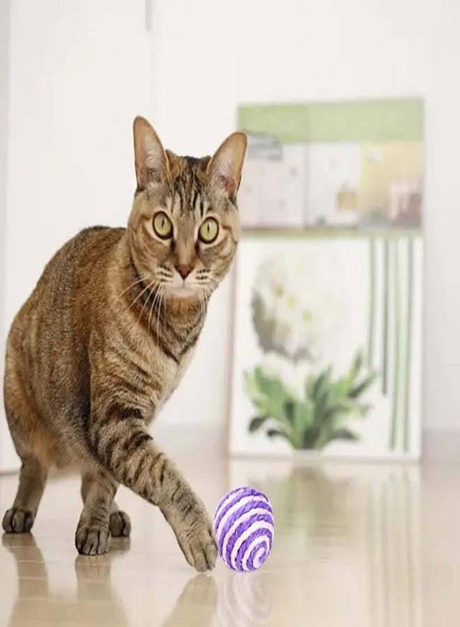 KittuPet Pet Cat Toy Cat Sisal Rope Ball Pet Interactive Toy Cat Chew Teaser Toy Kitten Chase Toy 1PCS Quality and CreativeFashion Processing - Image 2